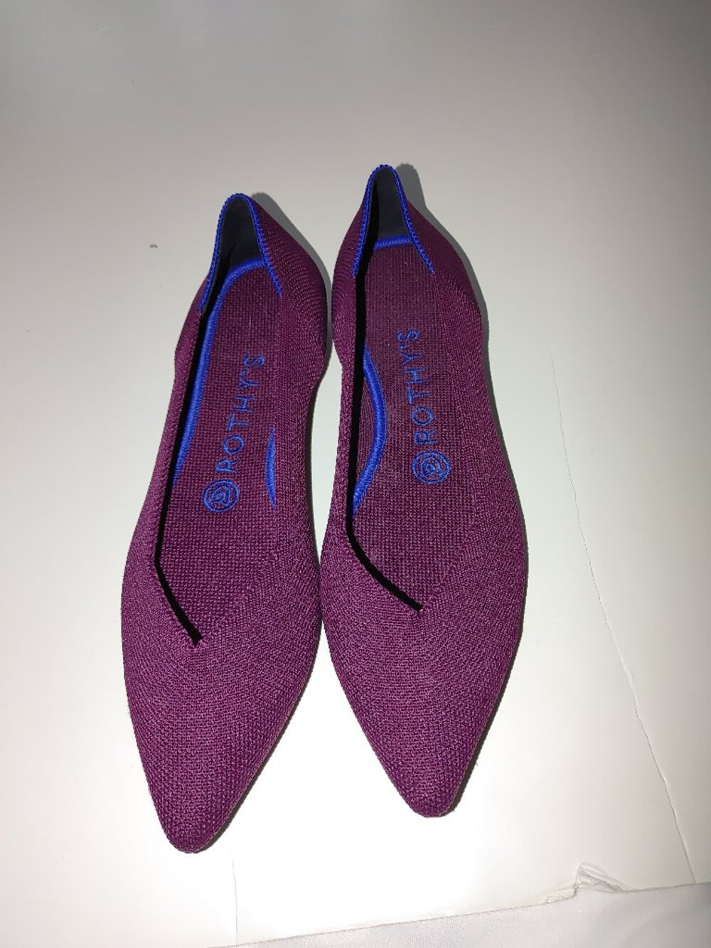 ROTHY'S Woman's Textile Point Toe Comfort Knit Shoes Size 8 NWOT